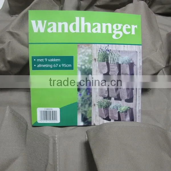 Flower Planter Hanging Planter Bags Planter Bag With 9 Pockets photo-3