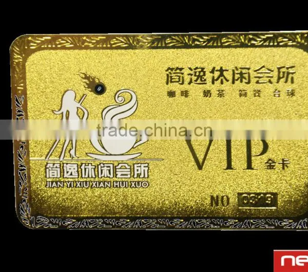 Best Selling Metal Magnetic Stripe VIP Card photo-3