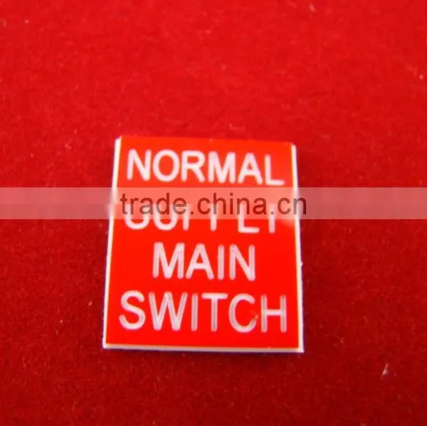 Adhesive ABS Label photo-6