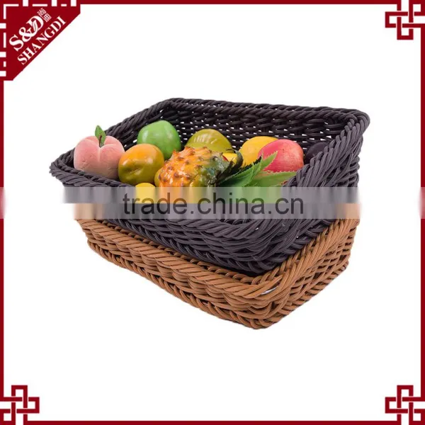 S&D Hot Sale Supermarket Plastic Bread Basket photo-3