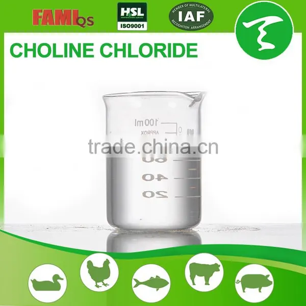 Feed Additive Choline Chloride 70% 75% 98% for Animals photo-3