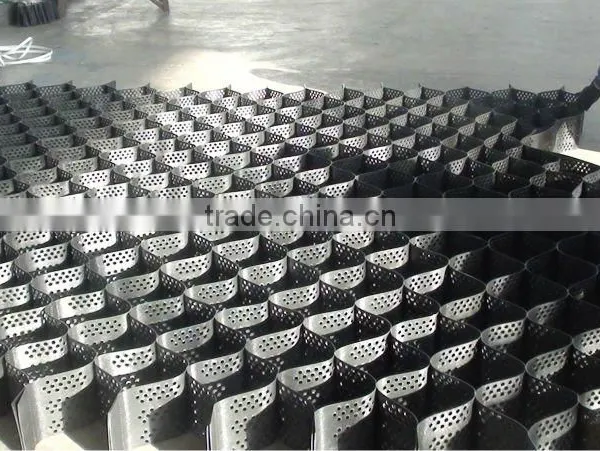 HDPE Geosynthetics Geocells Manufacturer With Textured Perforated photo-4