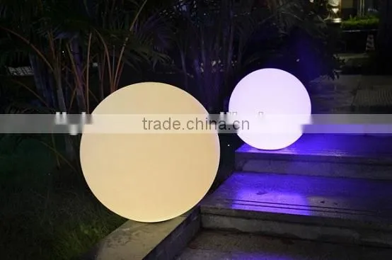 Large Garden Glowing Outdoor Ball Lights Holiday Illuminated Ball Lights photo-4
