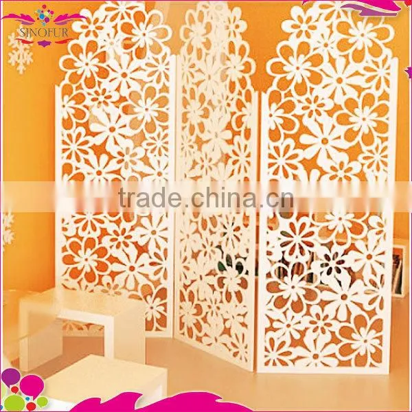 Modern Decorative Cheap Chinese Folding Bath Screen photo-3