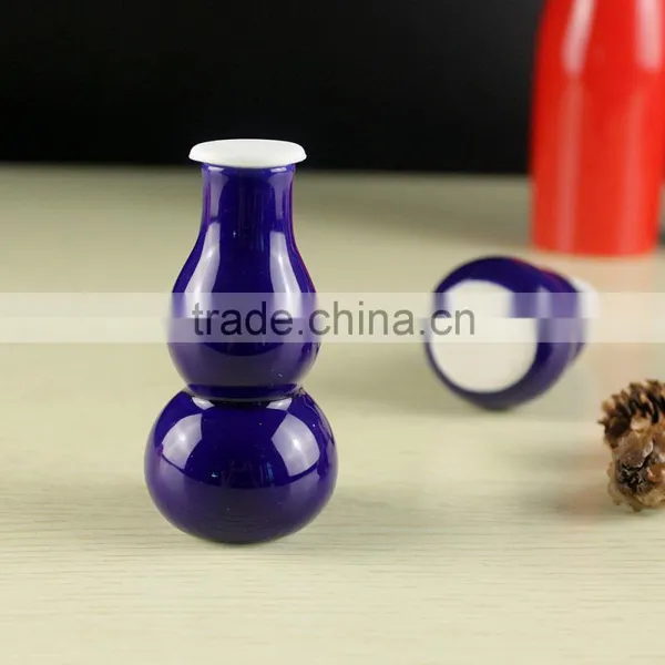 Traditional Chinese Style Calabash Shape Ceramic Spice Bottle photo-4