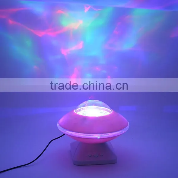 New Popular Selling Aurora Star Night Light Music Projector, UFO Design Color Diamond Music Night Light Projector For Wholesale photo-5