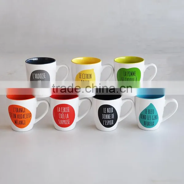 Belly Shape Coffee Mug, Ceramic With Decal Printing photo-4