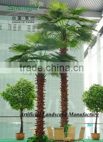 High Imitation Arificial Palm Tree With Cheap Price Palm Tree for OUTDOOR Decoration photo-4