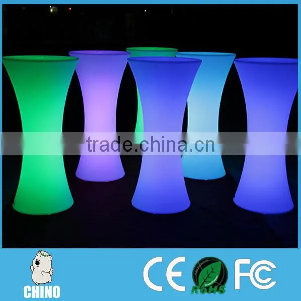 PE Plastic Led Table Furniture Chair Led Outdoor Furniture photo-4