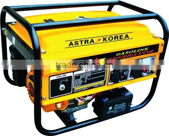 AST3800E 168F 5.5HP Protable Gasoline Honda Generator 2KW Electric Start Avr Generator photo-2