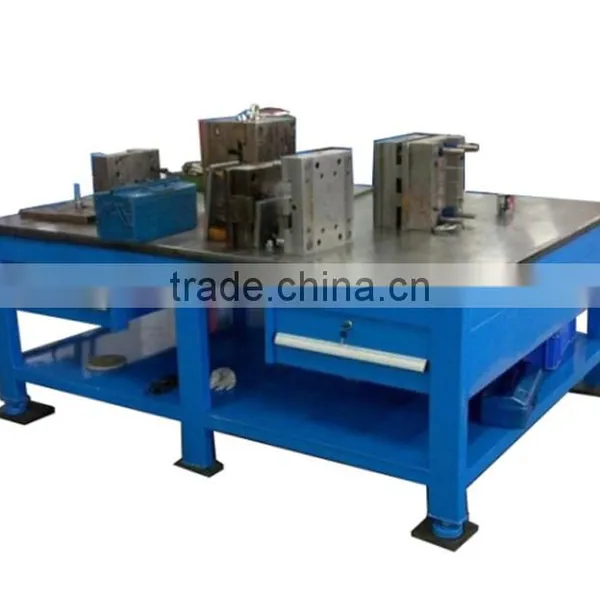 Drilling Machine Table Workbench with T Grooves Slots with cast iron material
