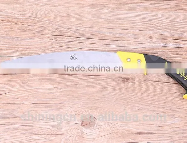 NEW Curved Tree Cut Pruning Saw With Steel and Rubber Handle photo-6