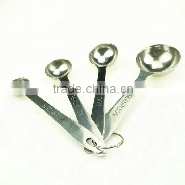 42143 4 Pcs Stainless Steel Nesting Measuring Cups and Spoons Set photo-5