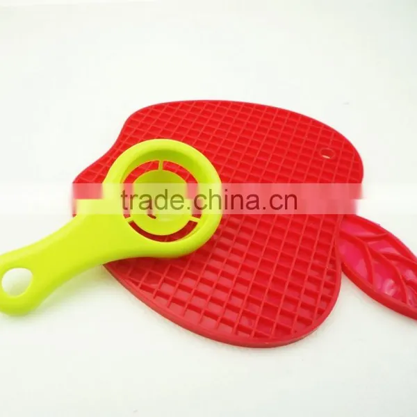 16113 Apple Shape Heat Insulation Silicone Pot Holder photo-6
