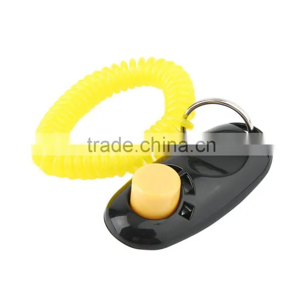 Pet Click Clicker Training Trainer Aid Wrist Pets Dog Supplies Dog Trainnings Dog Traning Tools Plastic Products Free Shipping photo-4