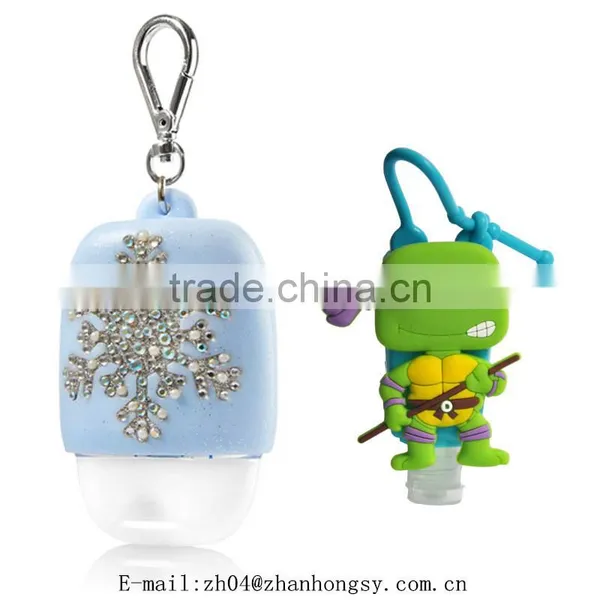 Wholesale Cheap Custom Silicone Bracelet Key Ring for Sale photo-4