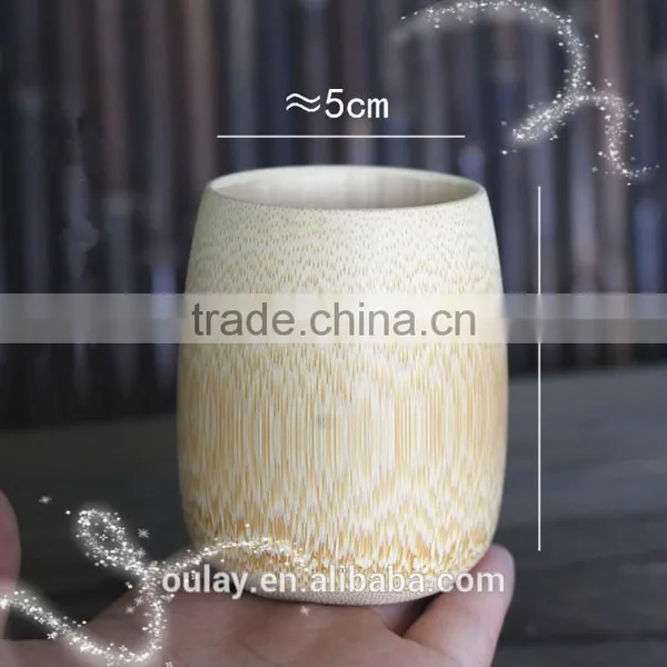 Eco-friendly Carve Cutom Logo Bamboo Elderly Cups Drink Cup photo-6