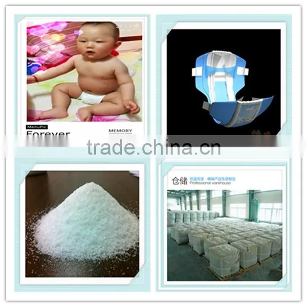 Easily Soluble Sodium Polyacrylate for Diapers Super Absobent Polymer / SAP photo-5