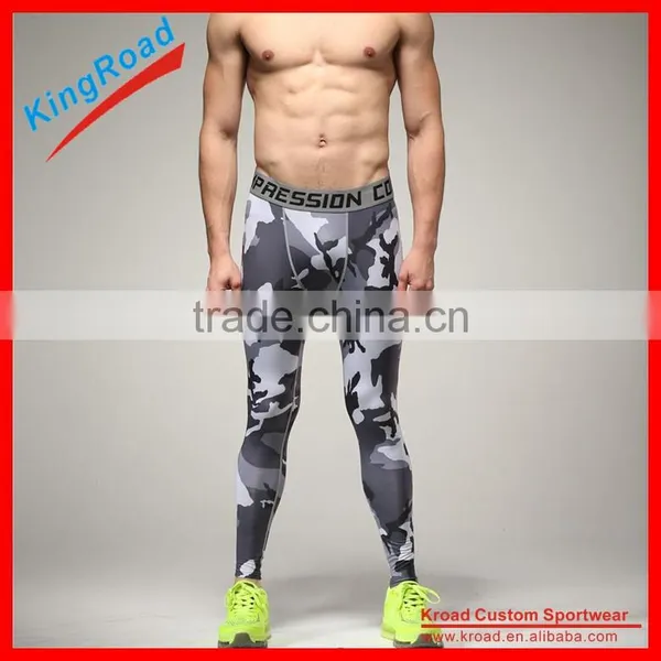 2015 New Fashion Wholesale Fitness Clothing Men Compression Pants,yoga Pants photo-4