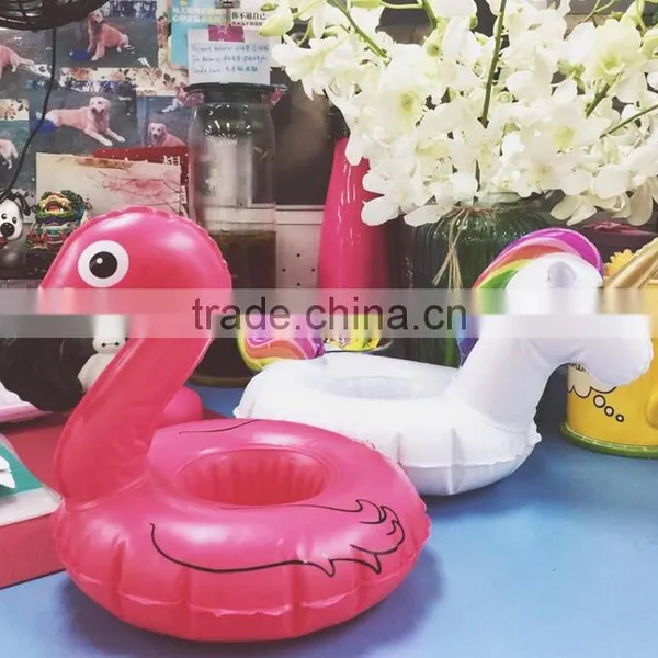 Inflatable Unicorn Cup Holder Drink Float Unicorn Drink Pool Float photo-4