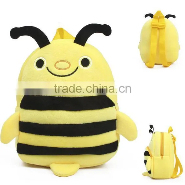 New products 2014 bees school bags for teenagers pattern backpack
