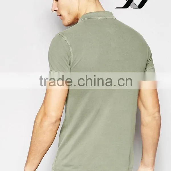 Muscle Polo Shirt in Fashionable Design for Man photo-3