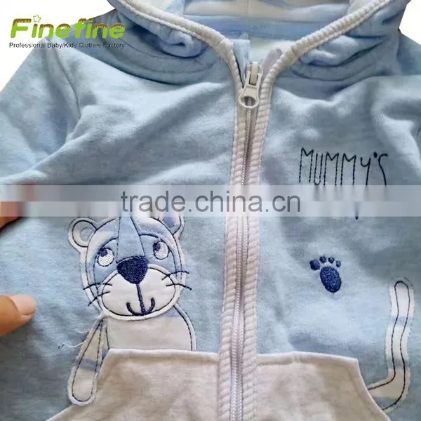 Cotton Cheap Plain Baby Rompers Manufacturer Organic photo-3