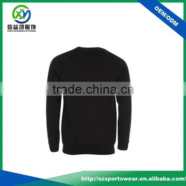 New Design Pure Cotton Stretch Pattern O Collar Golf Knitwear For Men photo-2