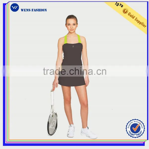 2016 Summer Young Girl New Fashion Dress Tropical Tennis Girls Dress photo-2