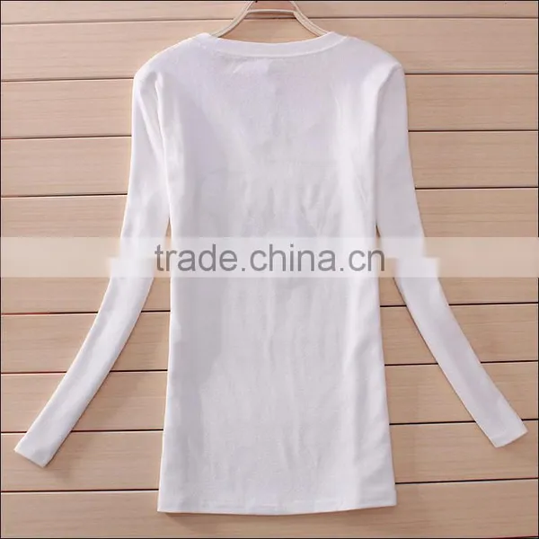 Custom Long Sleeve t Shirt Women 2017 photo-2
