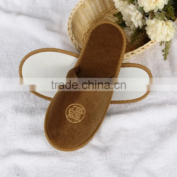 Disposable Close Toe Hotel Terry Towel Slipper photo-2