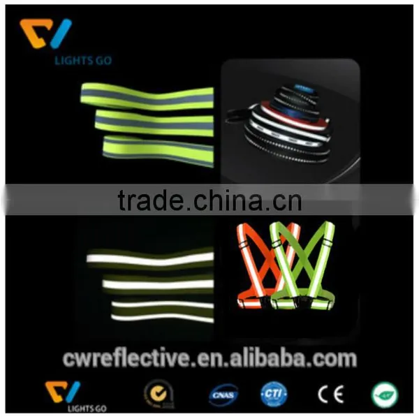 High Light Fluorescent Green Reflective Webbing Tape photo-2