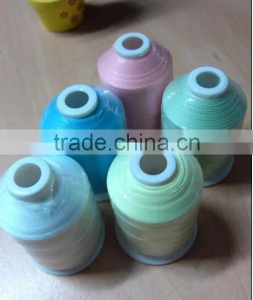 Hot New Glow in the Dark Thread Luminous Embroidery Thread 1000m *50 PCS, 5 Popular Colors , Free Shipping photo-4