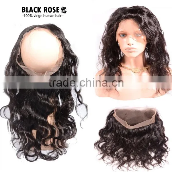 360 Lace Frontal Closure ,elastic Band Lace Frontal Closure