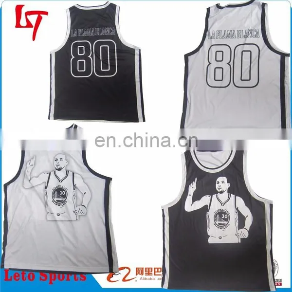 Sublimation Custom Dri Fit Reversible Basketball Uniform photo-3