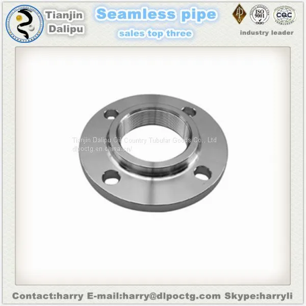 Carbon Steel Black Malleable Iron Threaded Iron Floor Flanges photo-5