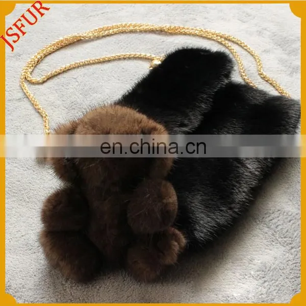 New Cute Wholesale Hat Accessory Genuine Mink Fur Fashion Accessory photo-2