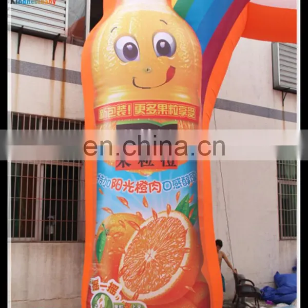 Inflatable Juice Bottle Arch,inflatable Arch With Rainbow&juice Bottle for Advertising photo-3