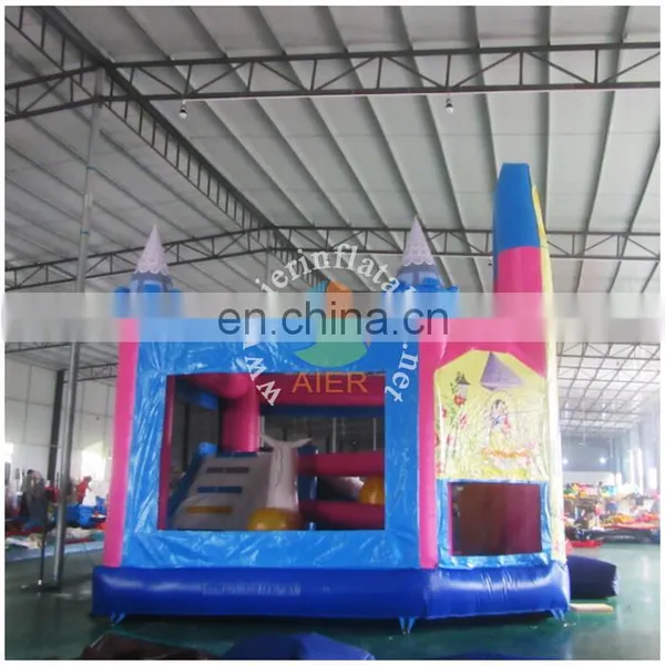 2017 Bouncer Castle With Slide/dancing on Ice Girls Theme Inflatable Castle photo-2