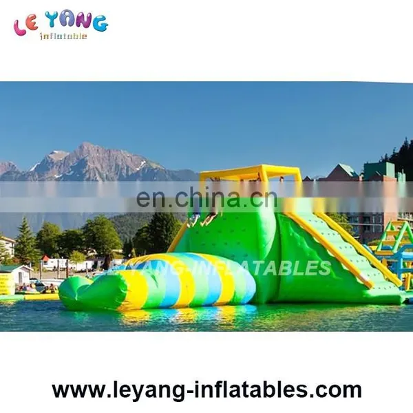 Inflatable Launch For Water Sports , 20' Mult Color Jumping Water Blob photo-2