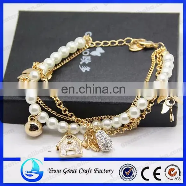 Bead and Alloy Composed Bracelet Hand Chain Wholesale photo-6