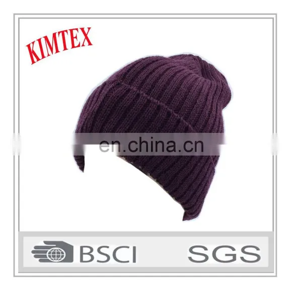 Custom Fashion Colorful Unisex Jersey Knitted Hats photo-4