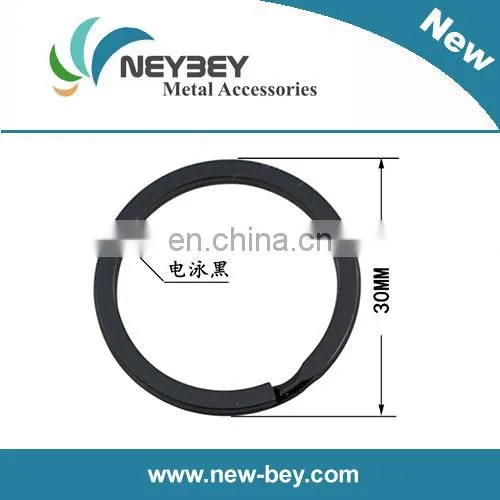 Cheap Metal Split Key Rings MKH in Flower Edge 25mm photo-6