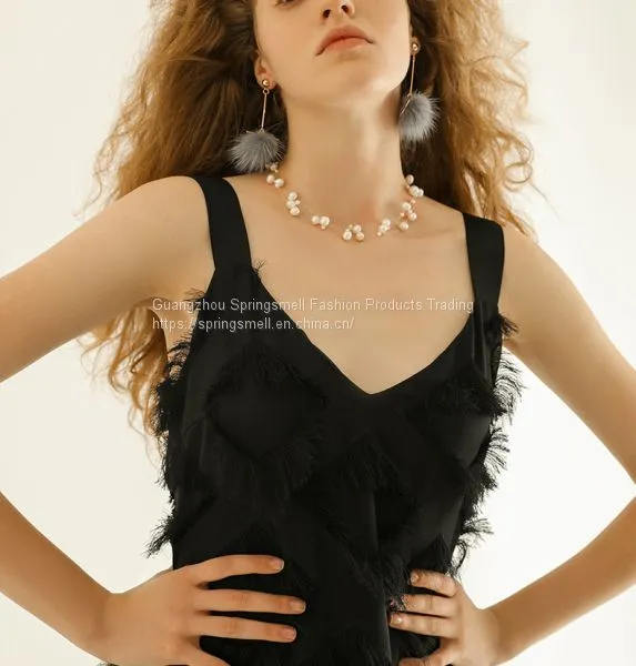 2018 Wholesale New Woman Fashion Necklace Clothes Accessories Jewelry Necklace photo-2