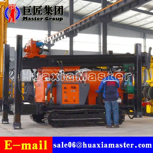 FY400 Impacted Power Hammer Rock Core Air Water Well Drilling Rig With Good Quality photo-4