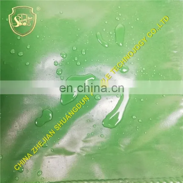 Coated Fabric,Green Tarpaulin and Waterproof Canvas Can be Made in Various Sizes. China Zhejiang Canvas Factory. photo-3