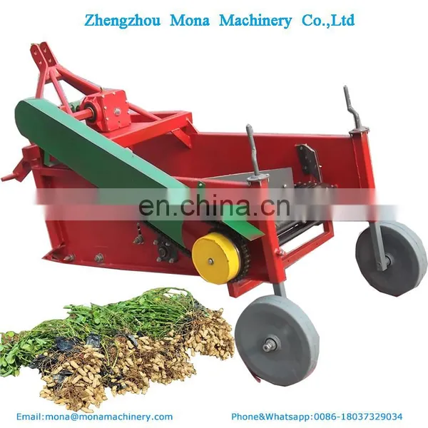 Small Tractor Mounted Onion Cassava Sweet Potato Murphy Carrot Turmeric Harvester photo-2