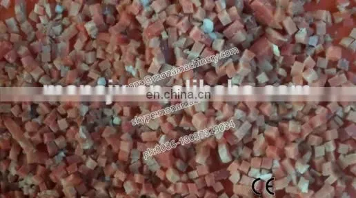 Automatic Frozen Meat Dicer/dicing Machinery Used for Meat Dicer / Fresh Meat Cube Dicer Machine photo-4