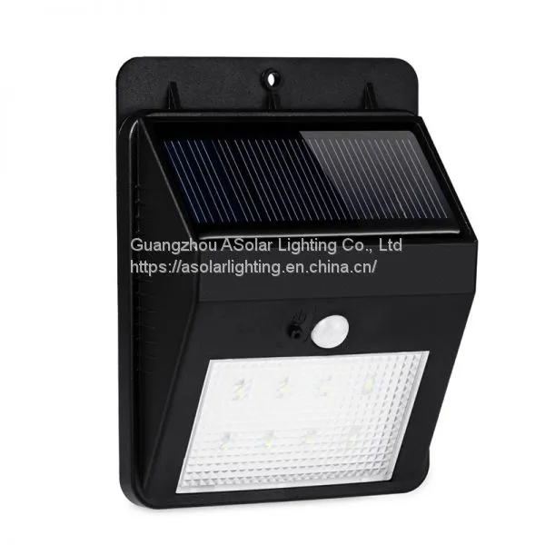 Factory Price Waterproof Energy Saving Outdoor Sensor Led Solar Wall Light