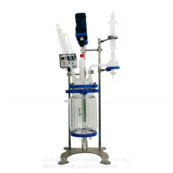 Laboratory Glass Lined Reactor 5L Glass Reactor